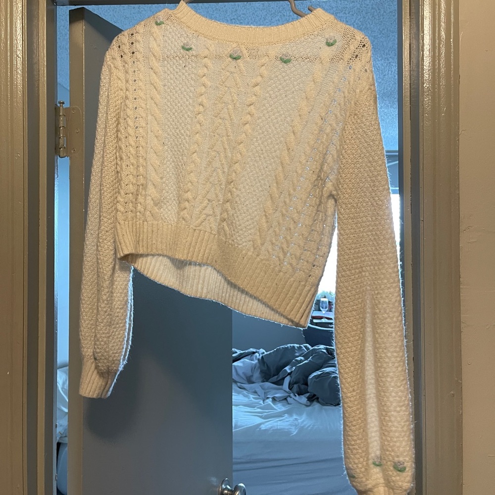 cropped sweater